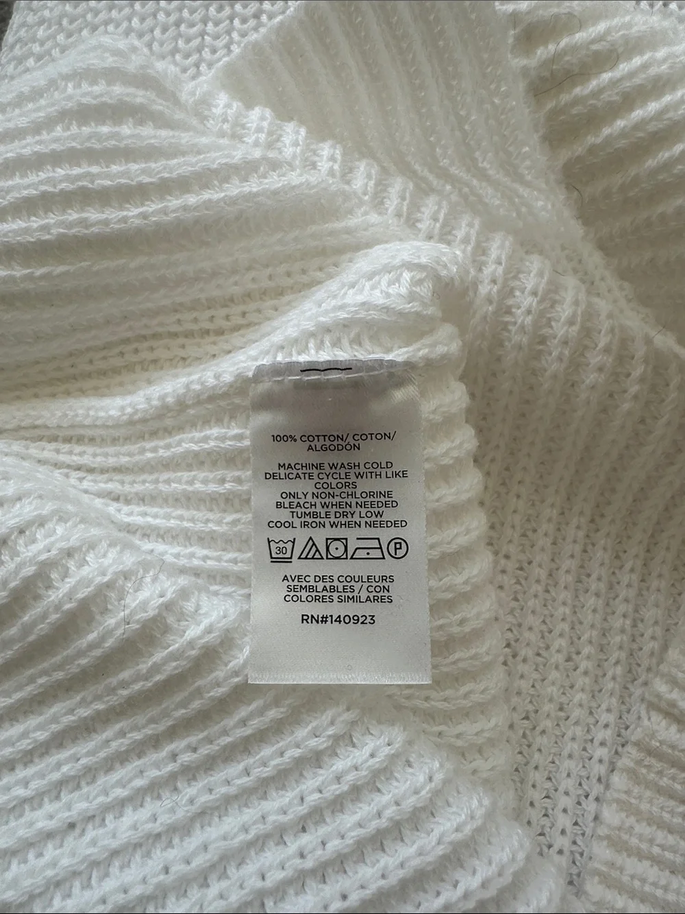 NEW LOFT White Sleeveless Mock Neck Sweater Knit Tank XSP